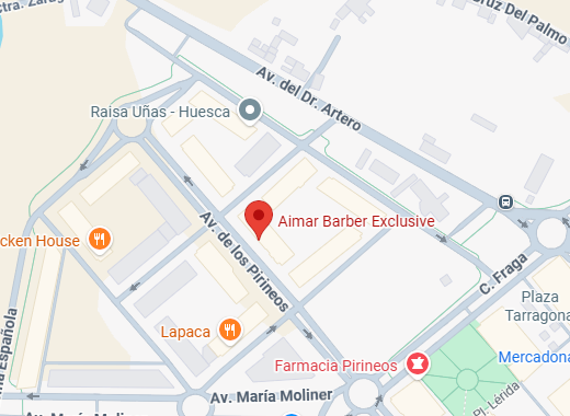 Mapa Aimar Barber Exclusive Huesca