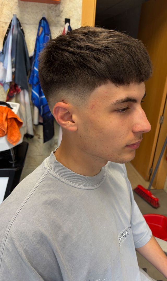 Corte de pelo en La Barbería Sergio Pérez